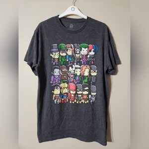 DC Comics Characters Tshirt Medium